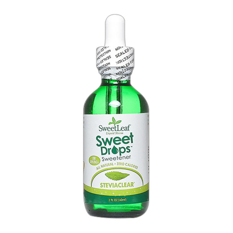 Wisdom Naturals Stevia Sweetleaf Clear Liquid - 2 Oz