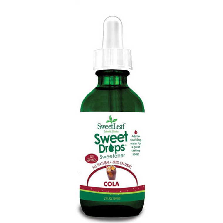 Sweet Leaf Liquid Stevia Sweet Drops Sweetener Cola - 120 Servings