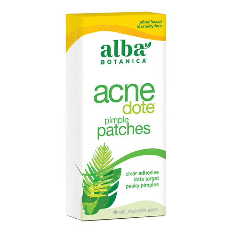 Alba Botanica Acnedote Pimple Patches, 40 Ea