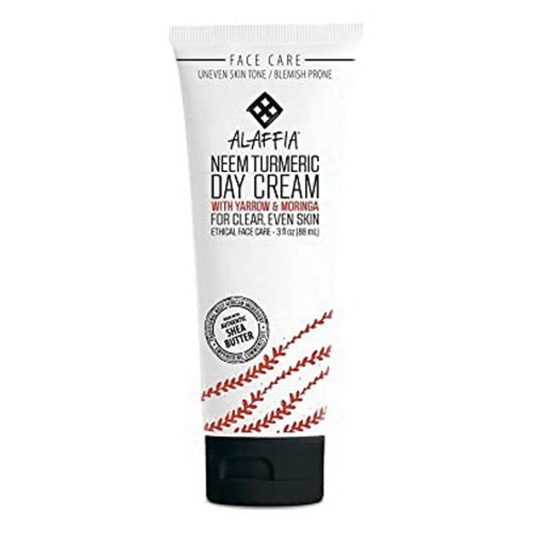 Alaffia Neem Turmeric Day Cream, 3 Oz