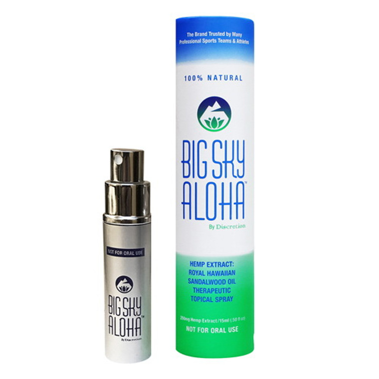 Big Sky Aloha Spray Therapeutic Atomizer, 15 ml