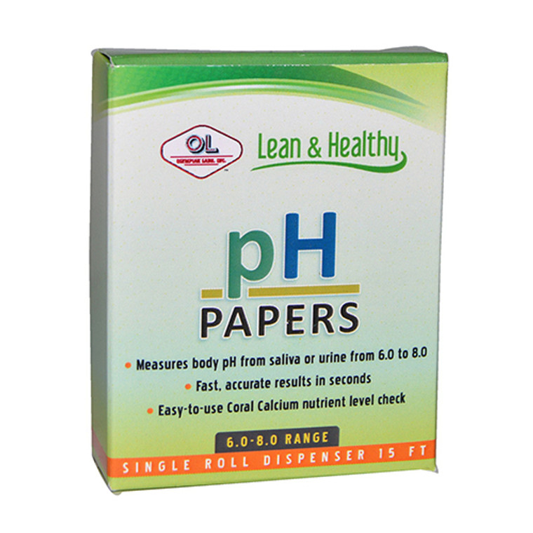 Olympian Labs Lean And Healthy Ph Papers, 15 Ft Roll, 1 Ea