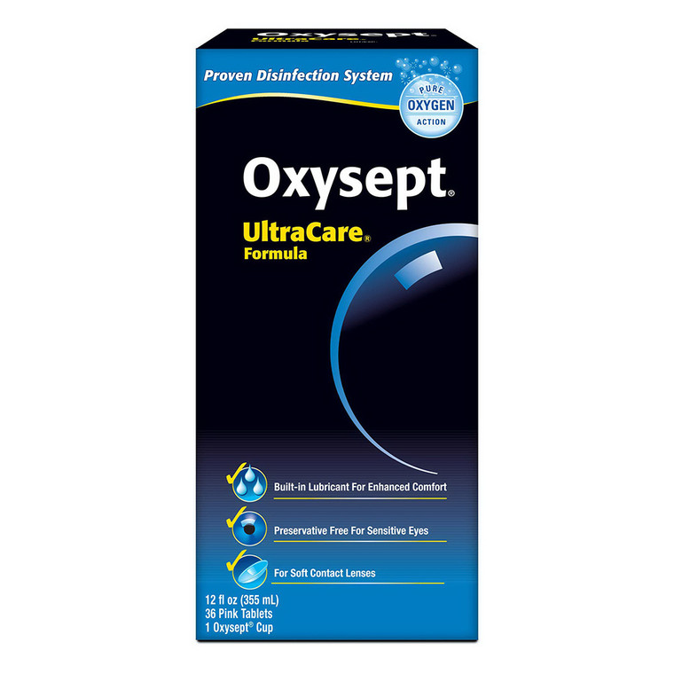 Oxysept Disinfecting Solution/Neutralizer for Soft Contact Lenses, 1 Ea