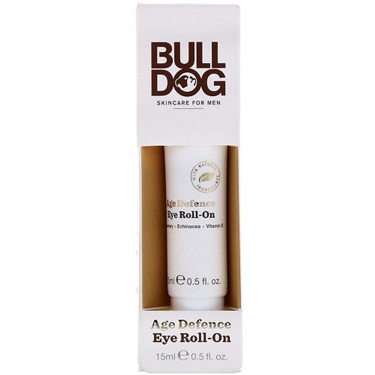 Bulldog Skincare for Men Age Defence Eye Roll On, 0.5 Oz