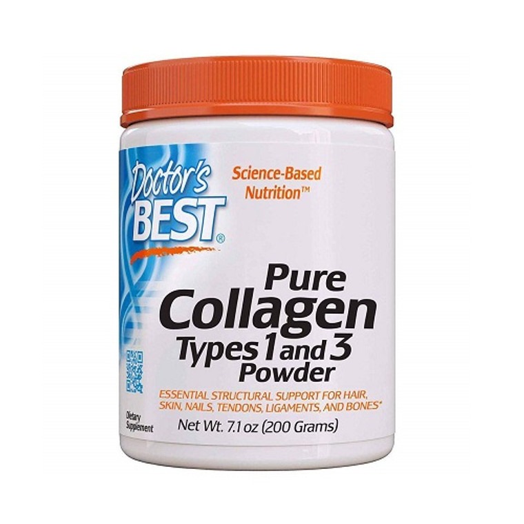 Doctors Best Pure Collagen Types 1 and 3 Powder, 7.1 Oz