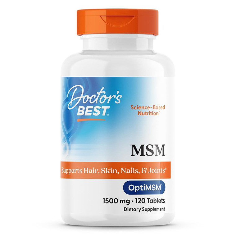 Doctors Best Joint MSM with OptiMSM Tablets 120Ea