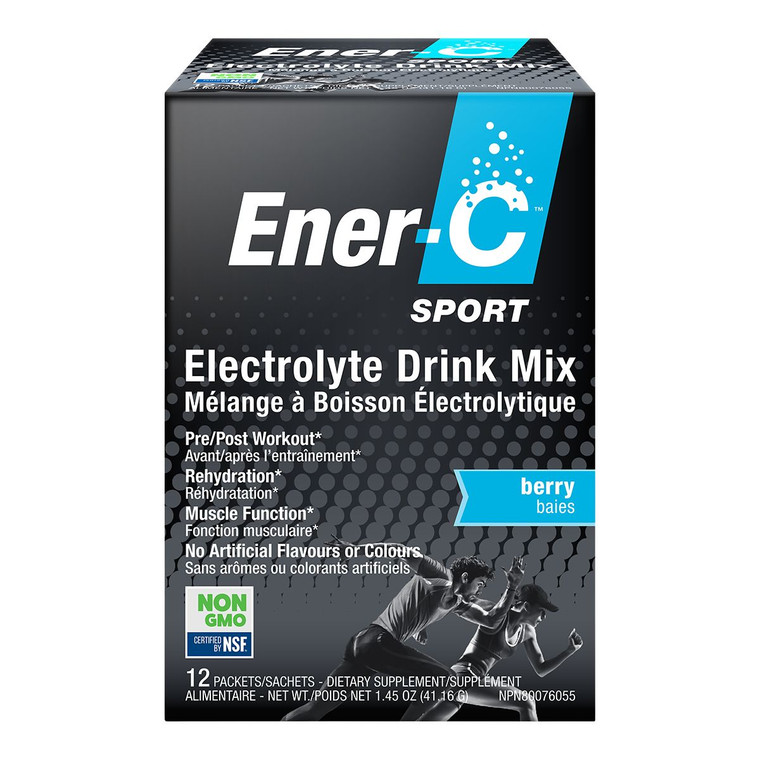 Ener-C Electrolyte Drink Mix Sport Sachets, 12 Ea