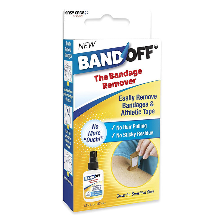 BandOff Bandage and Athletic Tape Removal Spray 1.25Oz (37ml)