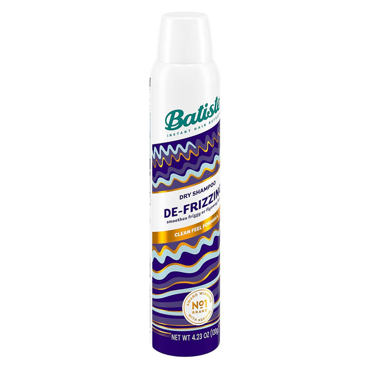Batiste De Frizzing Dry Shampoo with Smoothing Coconut for Frizzy or Flyaway Hair 6.73Oz (200ml)