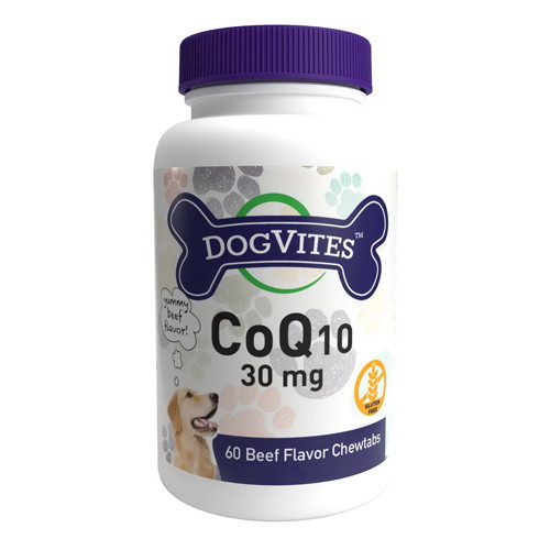 Health Thru Nutrition Dogvites CoQ 10 for Dogs 30 Mg Chewables, 60 Ea