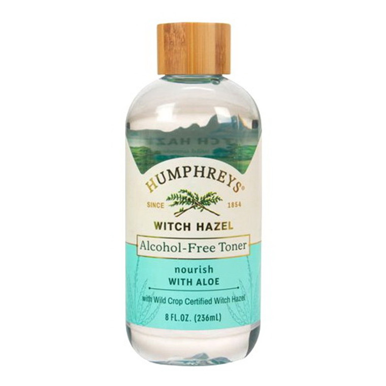 Humphreys Nourish Witch Hazel with Aloe Alcohol-Free Toner, 8 Oz