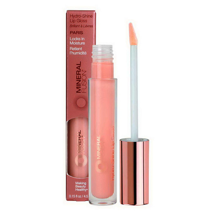 Mineral Fusion Hydro Shine Lip Gloss, Paris, 0.15 Oz