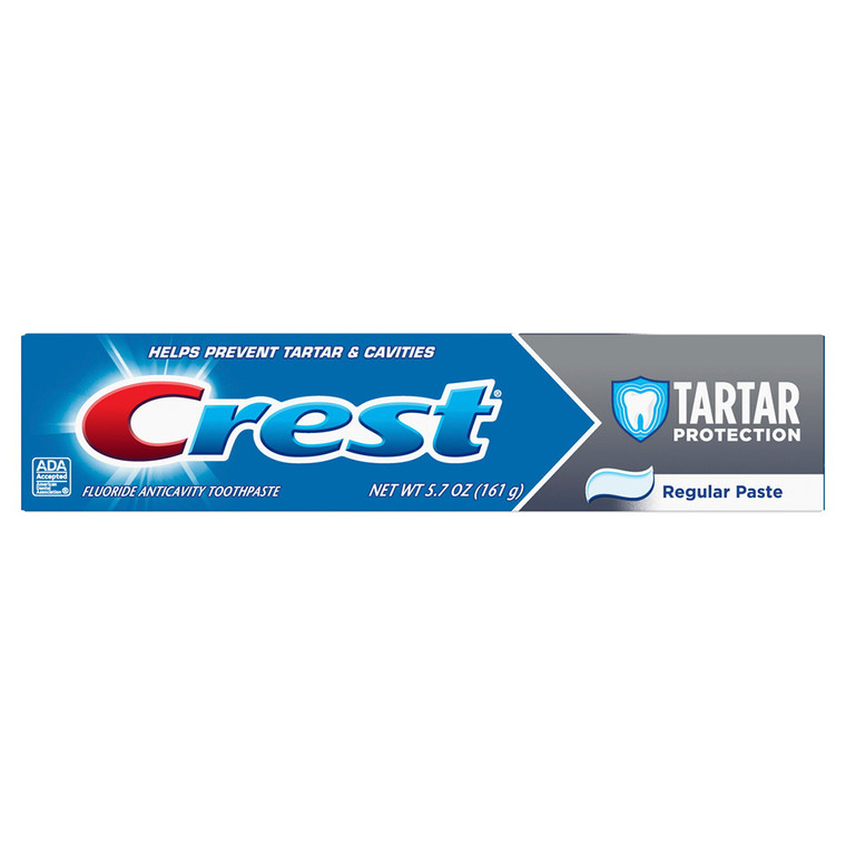 Crest Tartar Protection Toothpaste, Regular Paste, 5.7 Oz