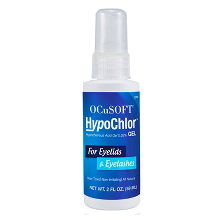 OcuSoft Hypochlor Gel For Eyelids and Eyelashes, 2 Oz