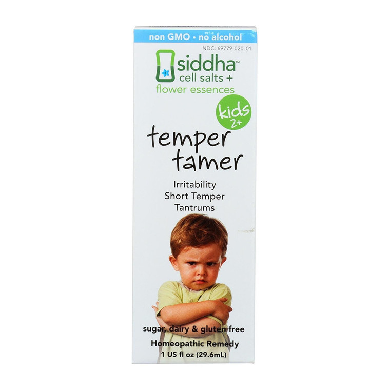 Siddha Cell Salts Temper Tamer Kids 2+ Homeopathic Remedy, 1 Oz