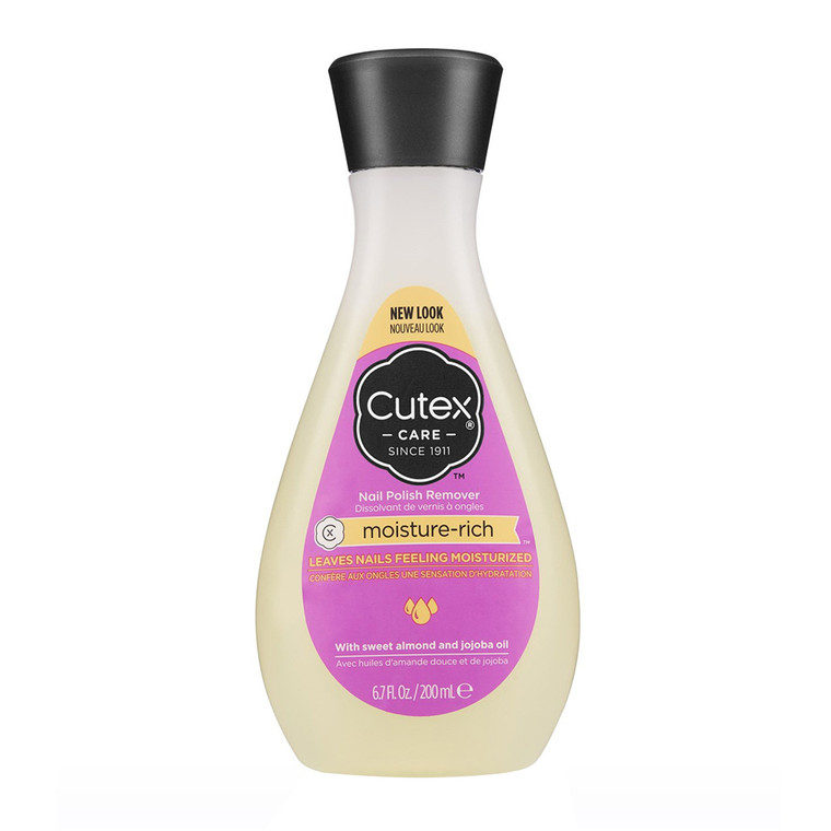 Cutex Moisture-Rich Nail Polish Remover, 6.76 Oz