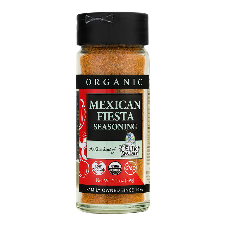 Celtic Sea Salt Organic Spice Blend  Mexican Fiesta Seasoning, 1.73 Oz