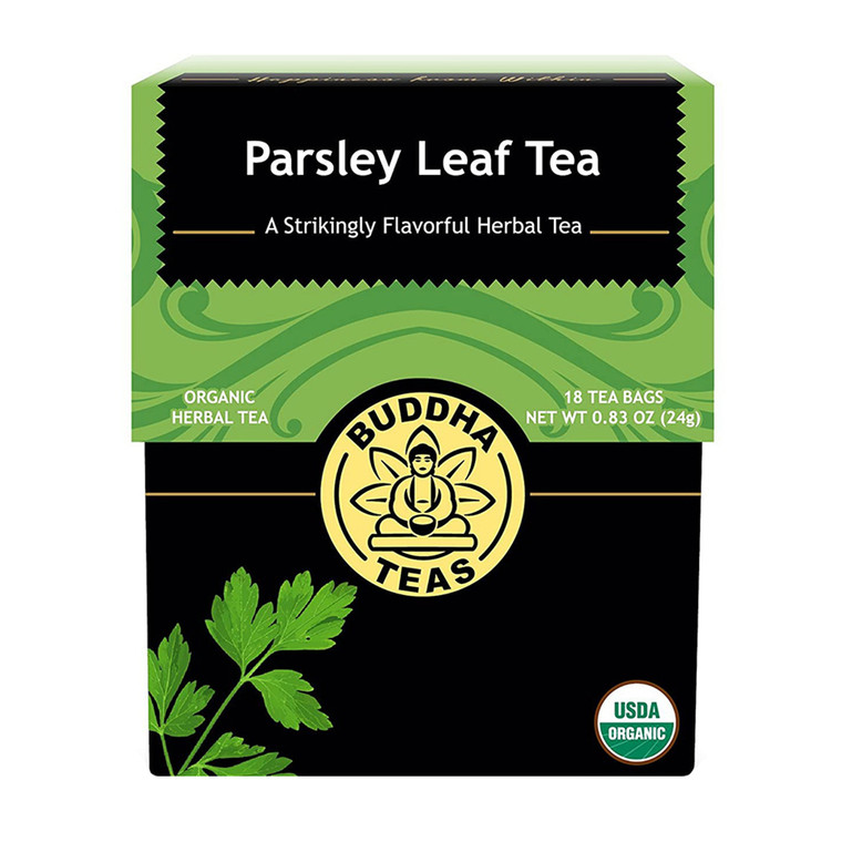 Buddha Teas Organic Parsley Leaf Tea Bags, 18 Ea