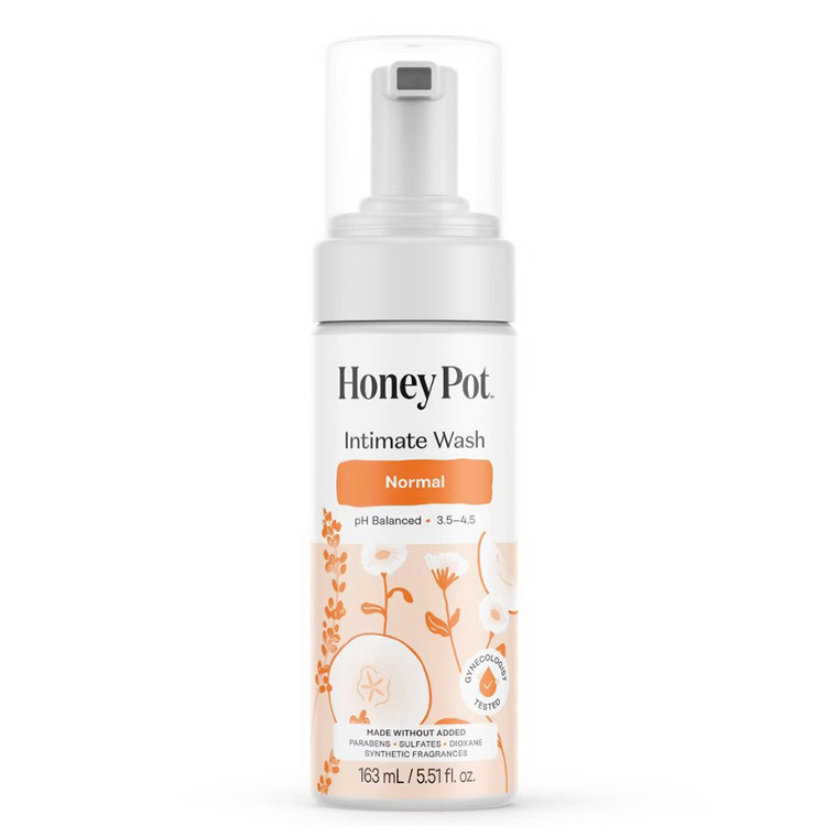 The Honey Pot Company Normal Intimate Wash for Gentle Daily Feminine Cleansing 5.51Oz (163ml)