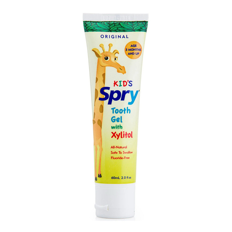 Xlear Original Kid's Spry Tooth Gel with Xylitol, 2 Oz