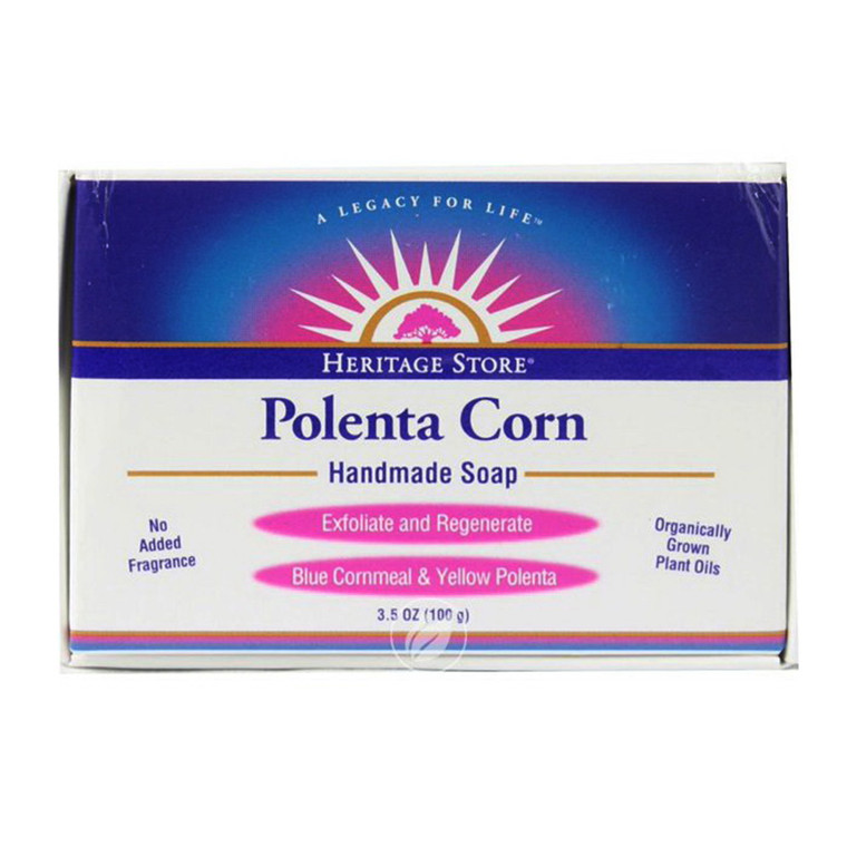 Heritage Polenta Corn Handmade Bar Soap, 3.5 Oz