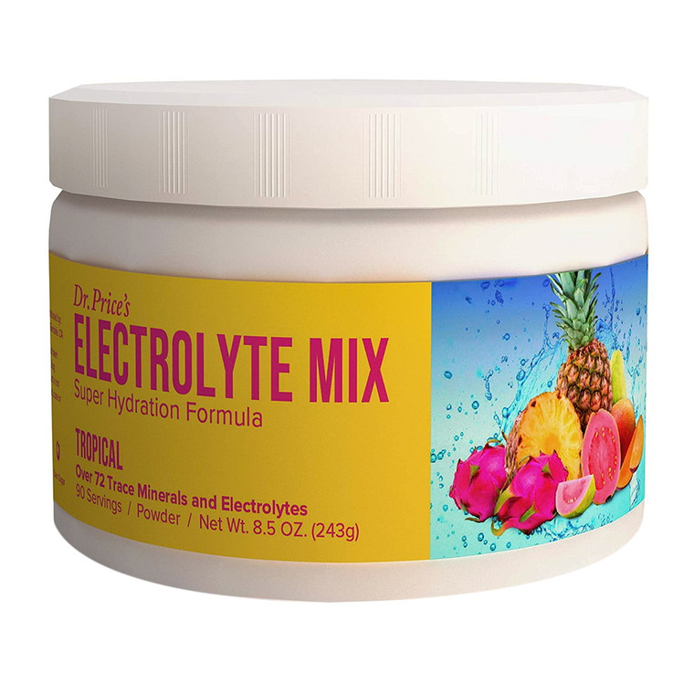 Dr. Price's Vitamins Electrolyte Mix Tropical Super Hydration Formula, 8.5 Oz