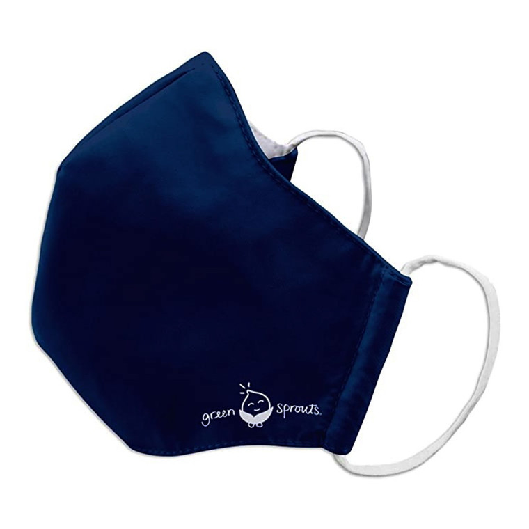 Green Sprouts Reusable Face Mask, Navy, Youth/Adult Small, 1 Ea