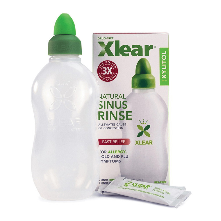 Xlear Natural Sinus Care Rinse with Xylitol Kit, 1 Ea