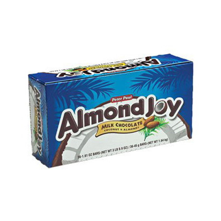 Almond Joy Bars -1.61 Oz Each, 36 Pieces / Pack