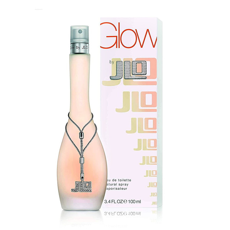 Jennifer Lopez Glow Eau De Toilette Spray for Women, 3.4 Oz