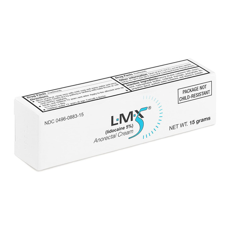 LMX 5 Lidocaine 5% Anorectal Cream, 30 Gms