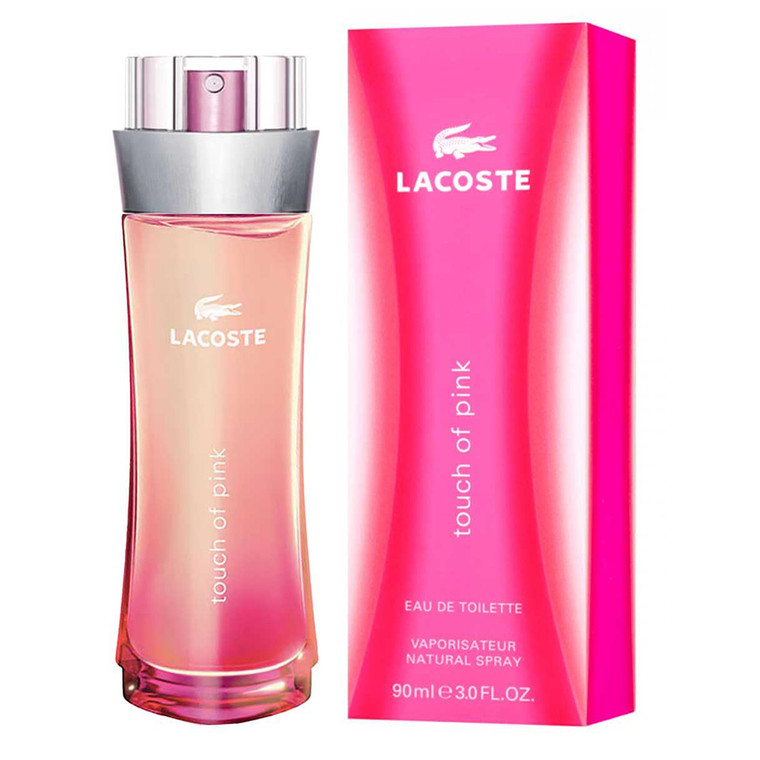 Lacoste Touch of Pink Eau de Toilette Natural Spray for Women 3Oz (90ml)