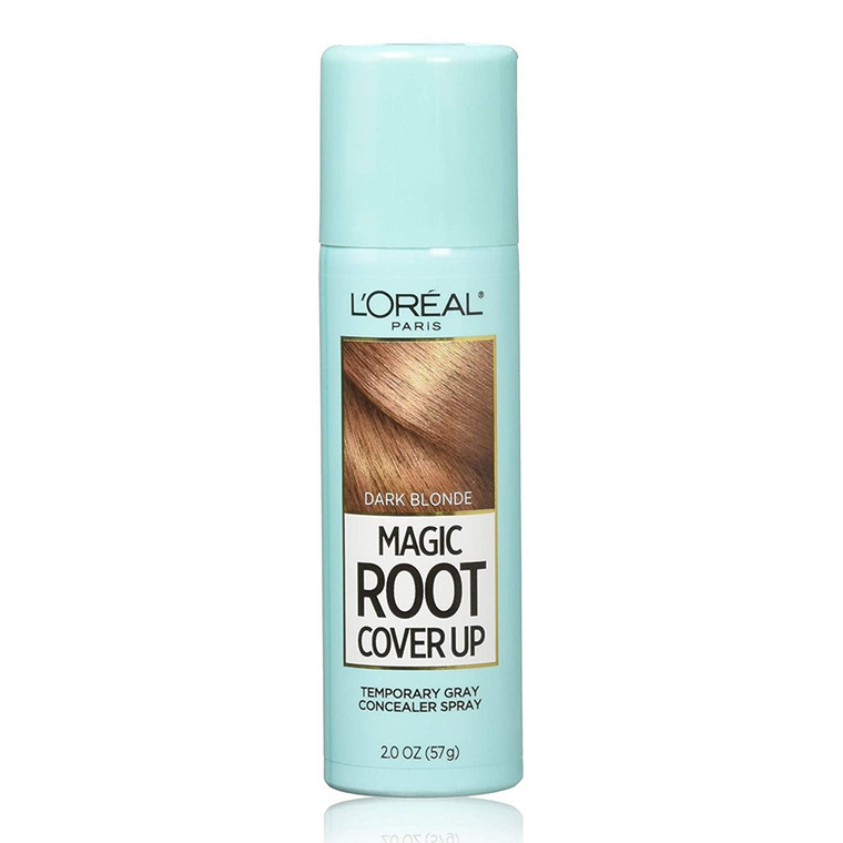 L'oreal Paris Magic Root Cover Up Gray Concealer Spray, Dark Blonde, 2 Oz
