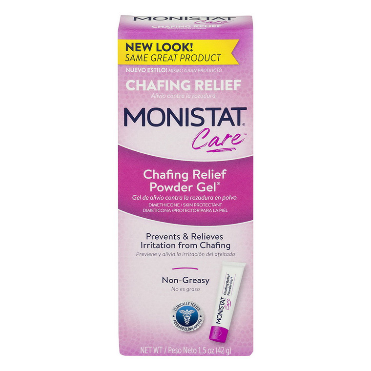 Monistat Complete Care Chafing Relief Powder Gel, 1.5 Oz