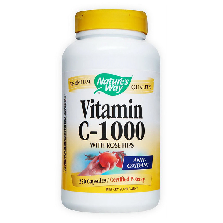Natures Way Vitamin C-1000 With Capsules - 250 Ea
