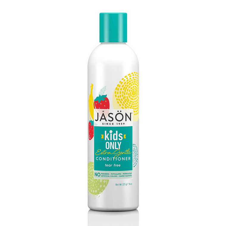 Jason Natural Kids Only Extra Gentle Fear Free Conditioner, 8 Oz