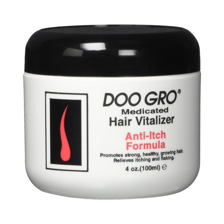 Doo Gro Medicated Hair Vitalizer Anti-itch Formula, 4 Oz