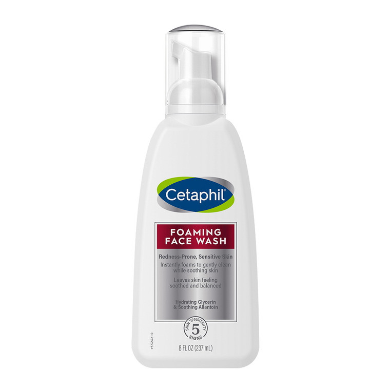 Cetaphil Redness Control Daily Foaming Face Wash, 8 Oz