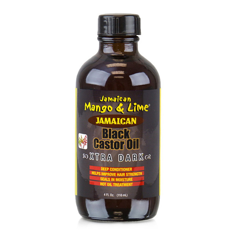 Jamaican Mango and Lime Black Castor Oil Xtra Dark, 4 Oz