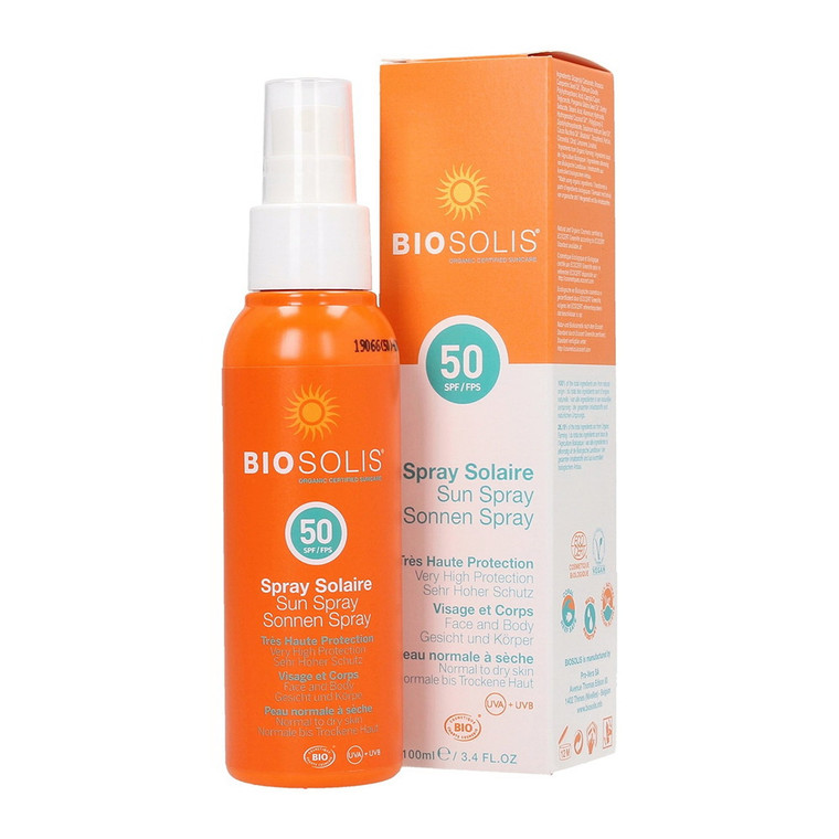 Biosolis Sun Spray Solarie SPF 50, 3.4 Oz