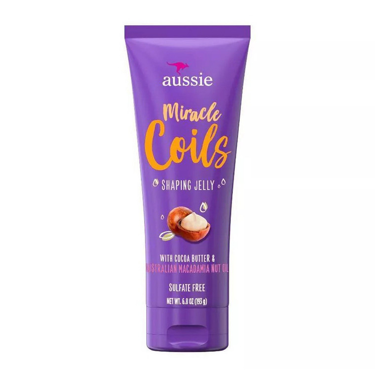 Aussie Miracle Coils Shaping Jelly with Cocoa Butter, 6.8 Oz