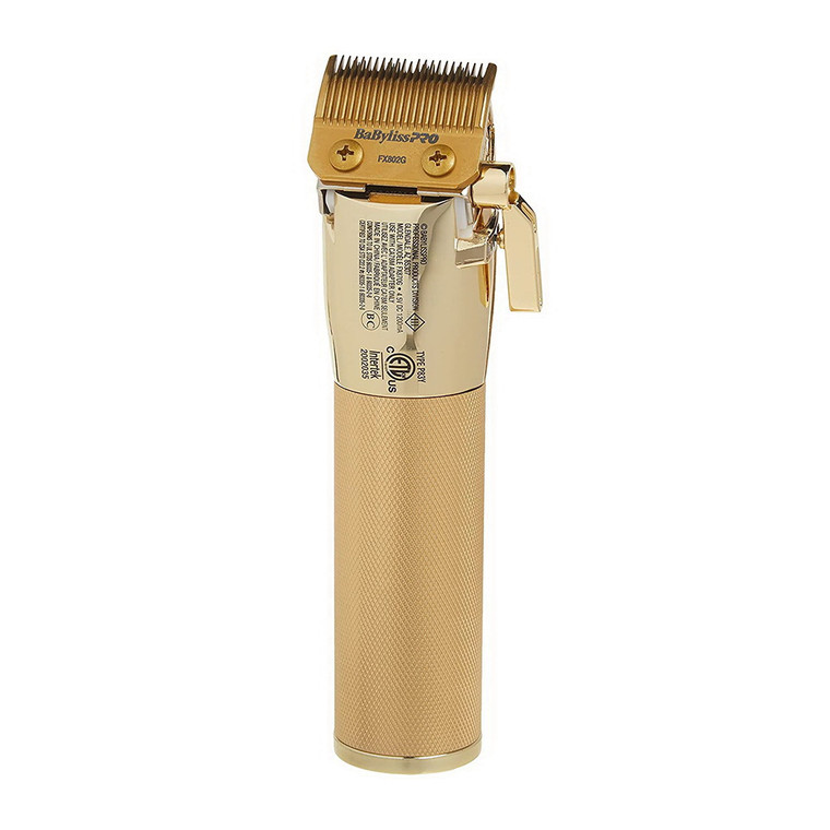 BaBylissPRO Barberology Metal GoldFX Series, Clipper, 1 Ea