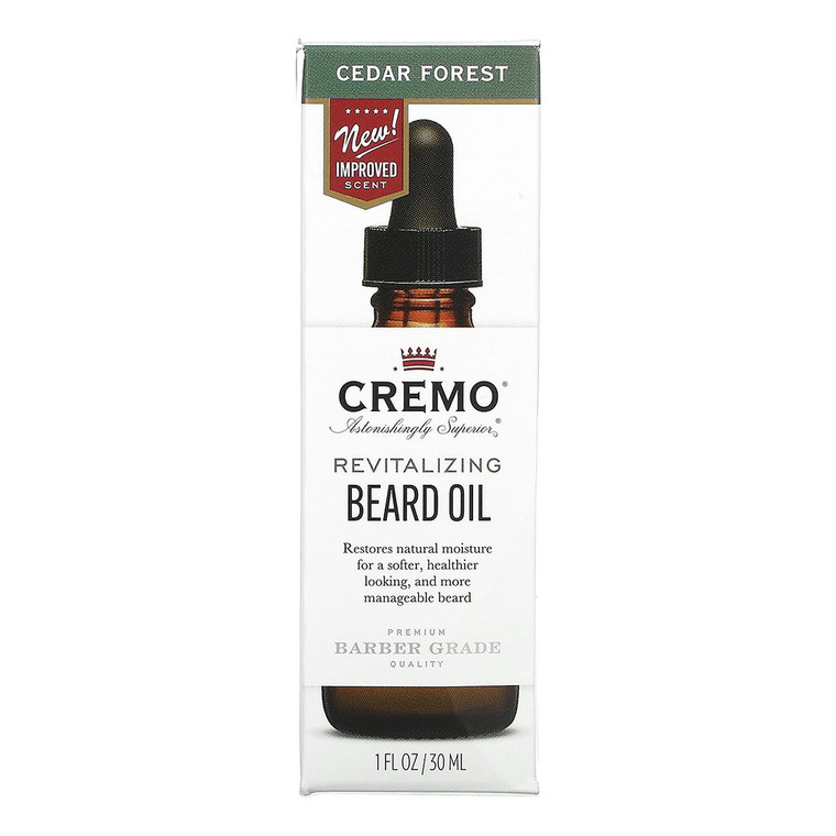 Cremo Forest Blend Revitalizing Beard Oil - 1 fl oz