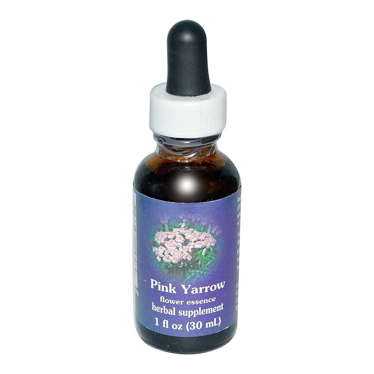 Flower Essence Services Pink Yarrow Dropper Herbal Supplements, 1 Oz