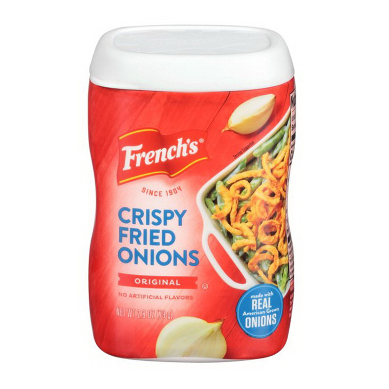 French's Crispy Fried Onions, Original, 2.8 oz