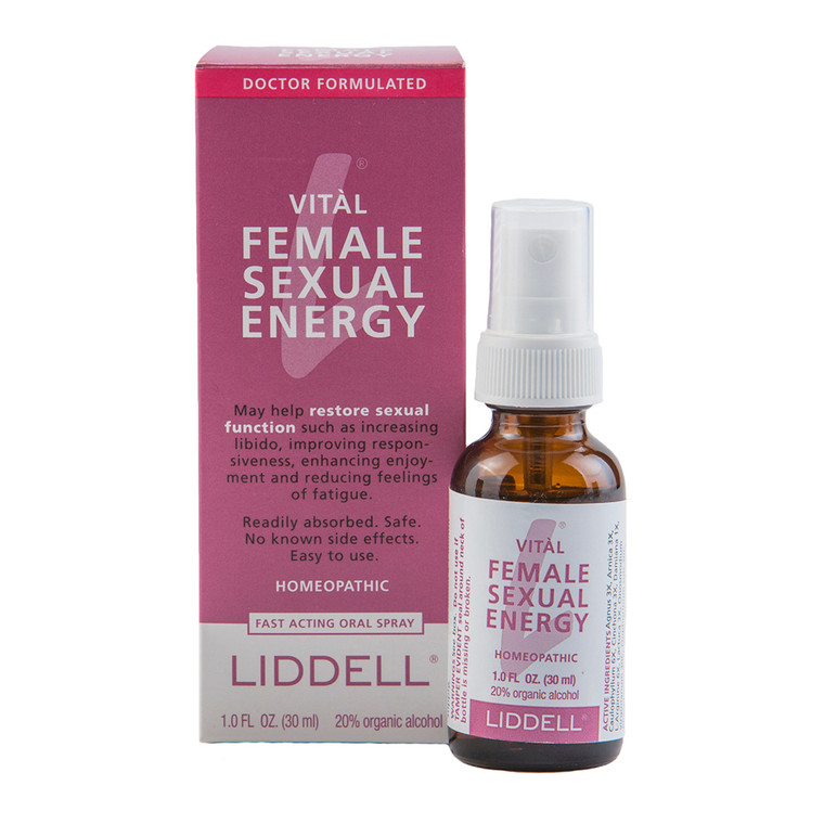 Liddell homeopathic Vital Energy Sexual Energy, 1 oz