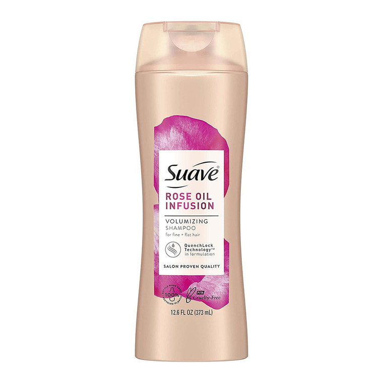 Suave Professional Rose Oil Infusion Volumizing Shampoo, 12.6 Oz