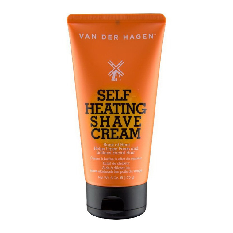 Van der Hagen Self Heating Shave Cream - 6 Oz