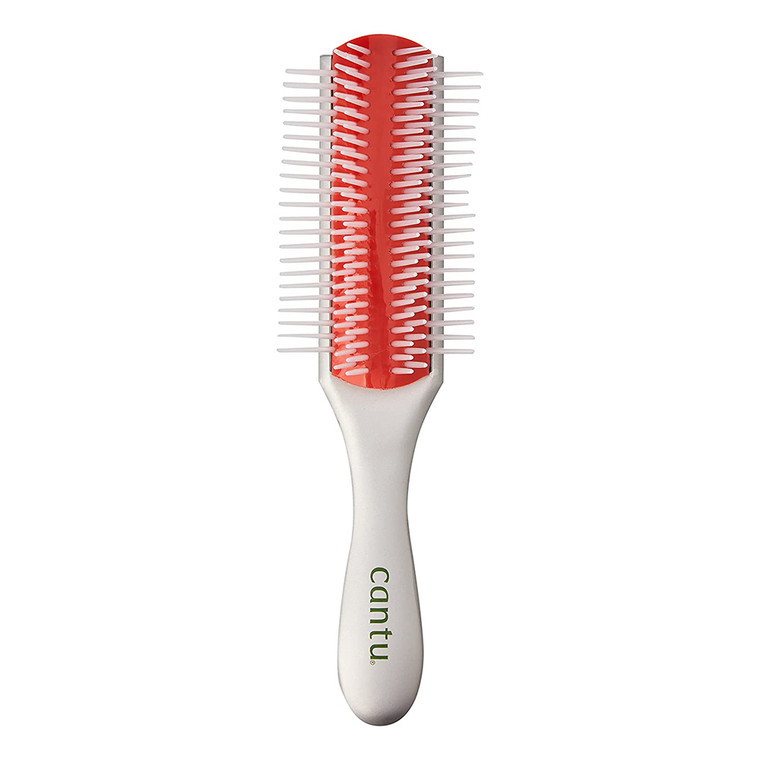 Cantu Ultra Glide Detangling Brush for Thick and Curly Hair, White, 1 Ea
