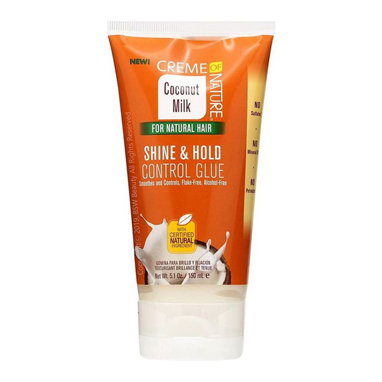 Creme of Nature Coconut Milk Shine & Hold Control Gel, 5.1 Oz